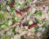 簡単濃厚ピリ辛トマトスープパスタ作り方3写真