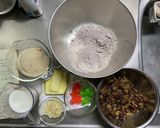 ダークフルーツケーキ作り方1写真