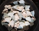 時短！簡単！大根と豚バラ肉の甘辛煮作り方3写真