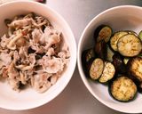 ワインに合う♪豚肉とナスの和風パスタ作り方3写真