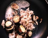 ワインに合う♪豚肉とナスの和風パスタ作り方4写真