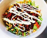 ベーコンエッグ丼作り方4写真