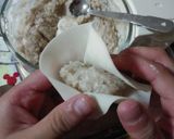 餃子の皮で作るシュウマイ♪作り方3写真