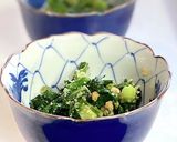 市販の粉末で！簡単な春菊のピーナッツ和え作り方6写真