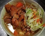 コンビーフ入りモツ煮❨(@≧↺≦@)❩w作り方3写真