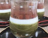 和風ゼリー♪抹茶ゼリー&小豆ゼリー作り方7写真