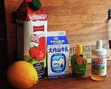 簡単モクテル★とろ〜りトマトミルク作り方1写真