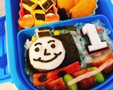 キャラ弁 きかんしゃトーマス ♪作り方2写真