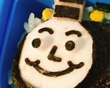 キャラ弁 きかんしゃトーマス ♪作り方3写真