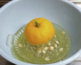 皮がたっぷり「柚子茶」「柚子ジャム」作り方8写真