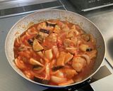 ガーリック風トマト煮!(^^)!作り方3写真