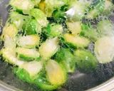 芽キャベツのバタポン焼き作り方3写真