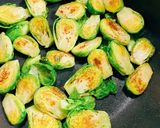 芽キャベツのバタポン焼き作り方4写真