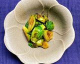 芽キャベツのバタポン焼き作り方5写真