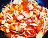 めっちゃ簡単 チキンのトマト煮作り方4写真