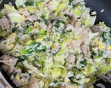 使い道思いつかなかった野菜のチャーハン作り方10写真
