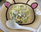 使い道思いつかなかった野菜のチャーハン作り方11写真