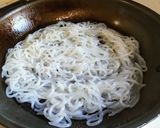 低糖質!白菜豆乳しらたきクリームパスタ作り方2写真