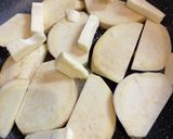 白いさつまいものバター煮作り方3写真