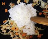 スキレット　de 　逆さまオムライス♡作り方6写真