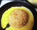 スキレット　de 　逆さまオムライス♡作り方12写真