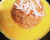 スキレット　de 　逆さまオムライス♡作り方13写真