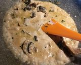 きのこのクリームパスタ作り方3写真
