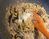 きのこのクリームパスタ作り方5写真