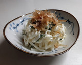 簡単副菜☆大根ワカメの梅マヨわさび和え作り方5写真