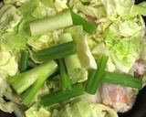 手羽元とキャベツの参鶏湯風味鍋作り方6写真