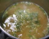 簡単！葱玉のお味噌汁　ごま生姜風味作り方2写真
