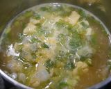 簡単！葱玉のお味噌汁　ごま生姜風味作り方4写真