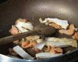 鮭(ハラス）のパスタ作り方5写真
