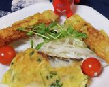 竹輪の豆苗揚げ作り方6写真
