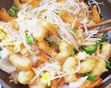 冷凍エビフリッターのシャンタン野菜炒め作り方5写真
