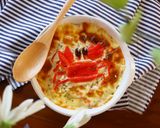 豆腐でヘルシー♡カニカマクリームドリア作り方5写真