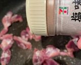 砂肝とキャベツのニンニク醤油炒め作り方5写真