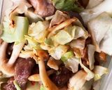 砂肝とキャベツのニンニク醤油炒め作り方11写真