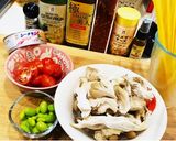 超簡単まいたけとツナとトマトの美人パスタ作り方1写真