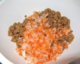 大豆ミートde油揚げの野菜と卵の袋煮♪作り方4写真