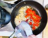 超簡単まいたけとツナとトマトの美人パスタ作り方8写真