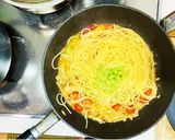 超簡単まいたけとツナとトマトの美人パスタ作り方11写真