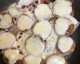 簡単おつまみ♪レンコンと長芋のチーズ焼き作り方3写真