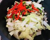 「おうち居酒屋」白菜の回鍋肉ご飯♡作り方15写真
