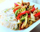 「おうち居酒屋」白菜の回鍋肉ご飯♡作り方19写真