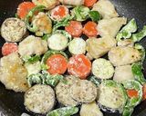 鶏肉と野菜のガーリックポン酢和え作り方6写真