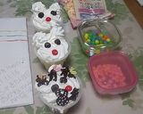 市販のプリンをデコっちゃおう誕生日プリン作り方4写真