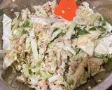 粉なし！低糖質！豆腐と卵でお好み焼き♪作り方3写真