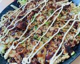 粉なし！低糖質！豆腐と卵でお好み焼き♪作り方8写真