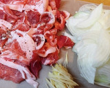 新生姜を食べる、豚しょうが炒め作り方2写真